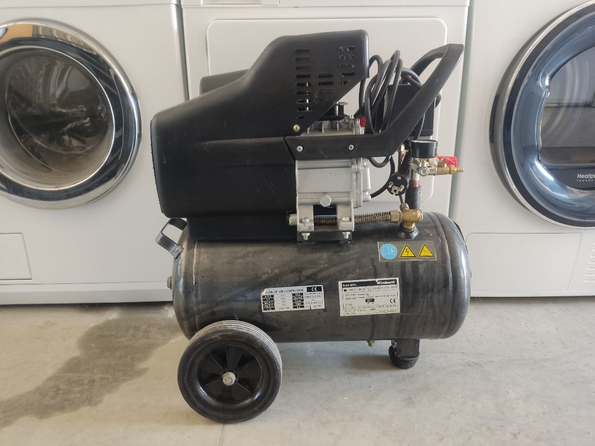 Compresor Einhell, 24l, 8bar, 210l/min, 1,5kw, ideal pentru gospodărie foto 3