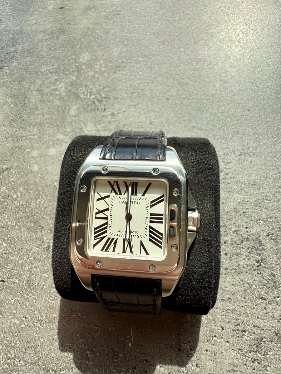 Original: Cartier Santos 100 foto 4