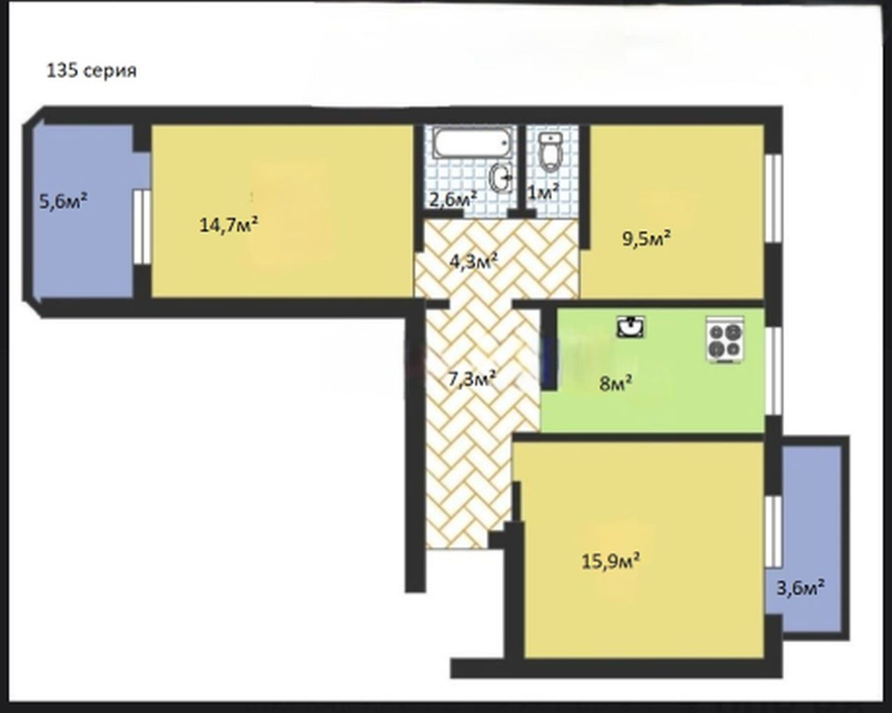 Apartament cu 3 camere,  Ciocana,  Chișinău,  Chișinău mun. foto 0