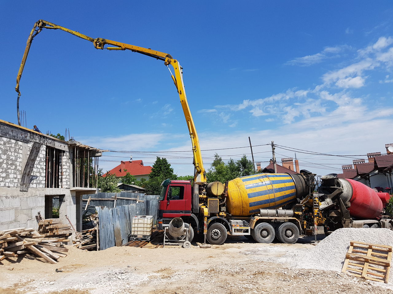 Beton.  Mortar.  Blocuri FS. Servicii de transport. Servicii de pompare. фото 3