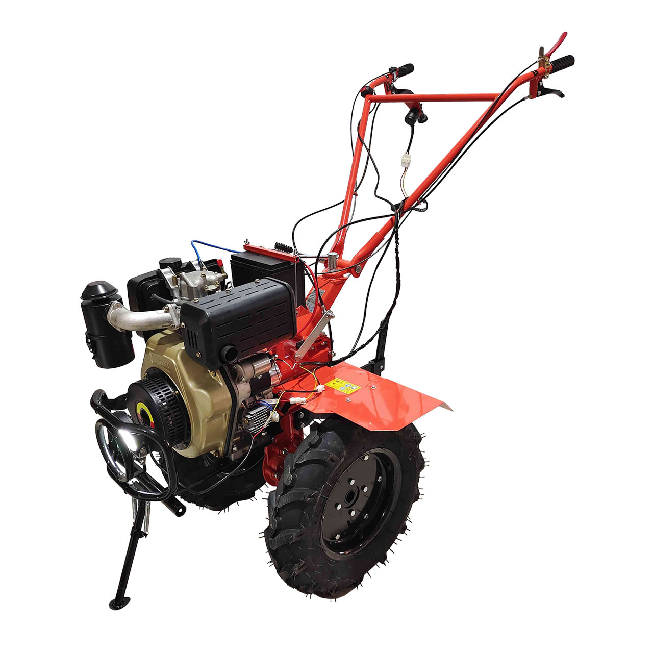 Motocultor motorină TechnoWorker 135 DE + freză 1.4m (VOR56550) / Livrare foto 0