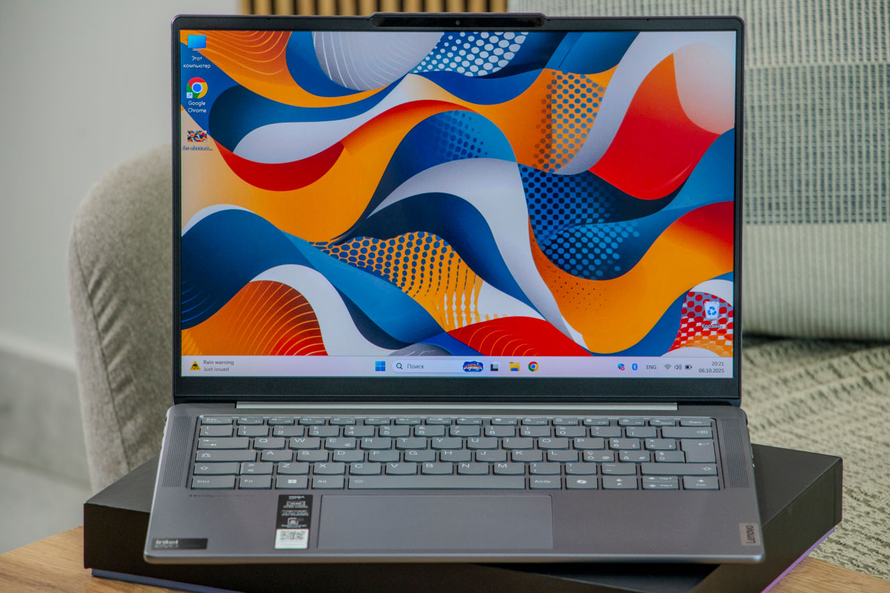 Как новый. Lenovo Yoga Slim 7 - Core Ultra 7 155H, 32Gb Ram, Intel Arc, 500Gb SSD, 14" FHD+ Oled