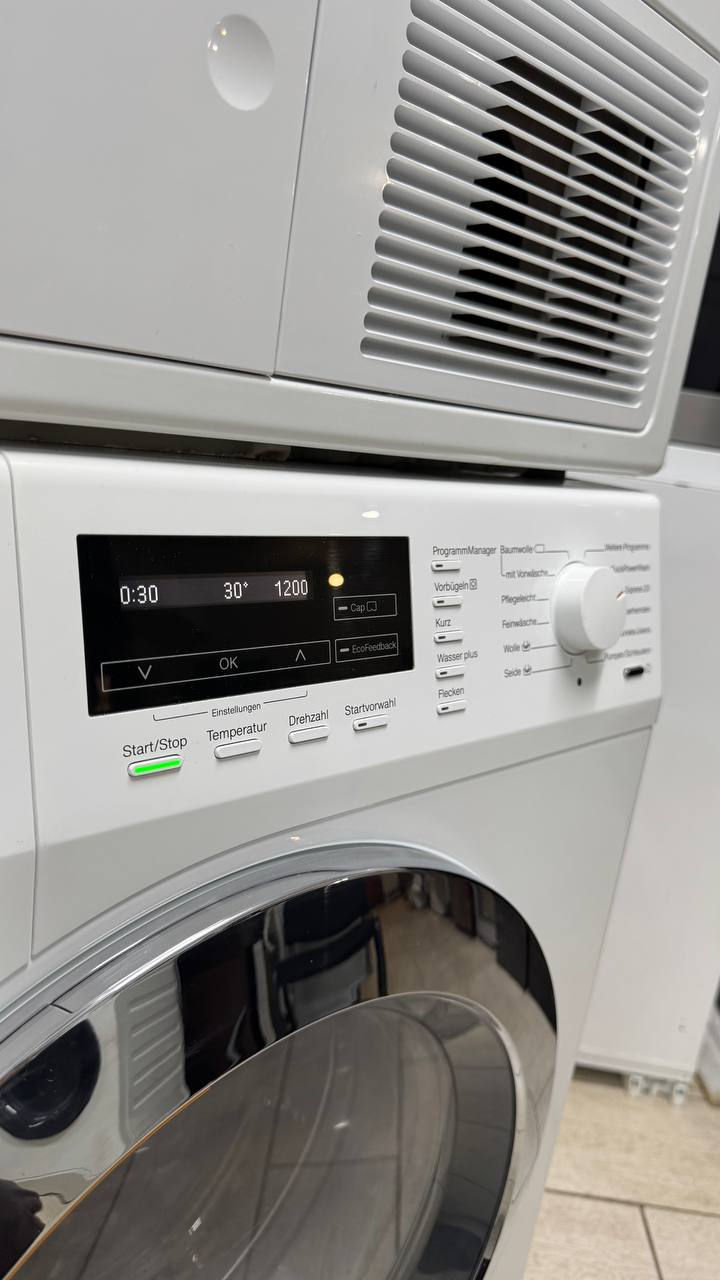 Стиральная машина Miele W1 Classic + сушка Mele T1 фото 6