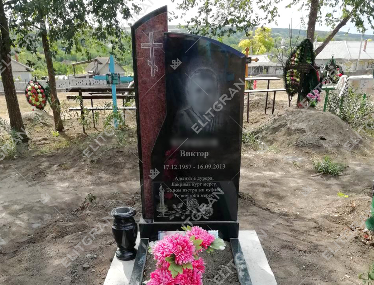 Catalog monumente funerare din granit Chisinau Moldova preturi,diferite modele,foto, cruci, Elitgran foto 9