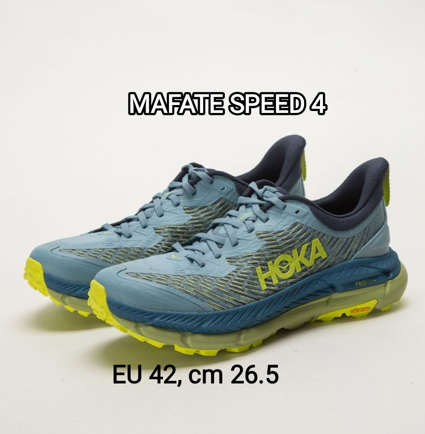 Трейловые кроссовки для сложных трасс Hoka Mafate speed 3, Speedgoat 4, 5, Tecton X, Challenger ATR  фото 1