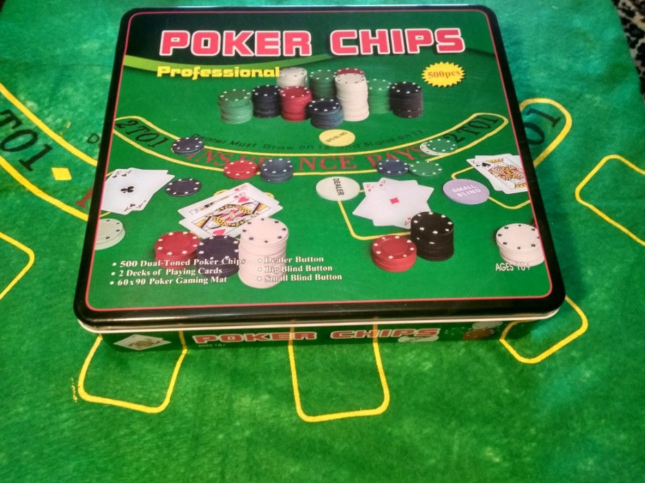 Set de poker покерный набор на 500 фишек и сукно фото 1