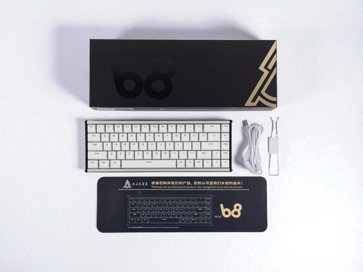 [NOU] Ajazz Alux68 Plus/Max (RGB, eSports, Magnetic Switches, Aluminiu) foto 12