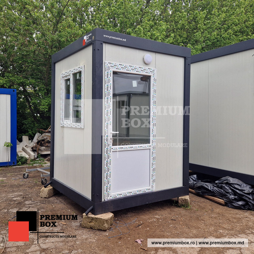 Cabină de pază modulară prefabricată фото 1