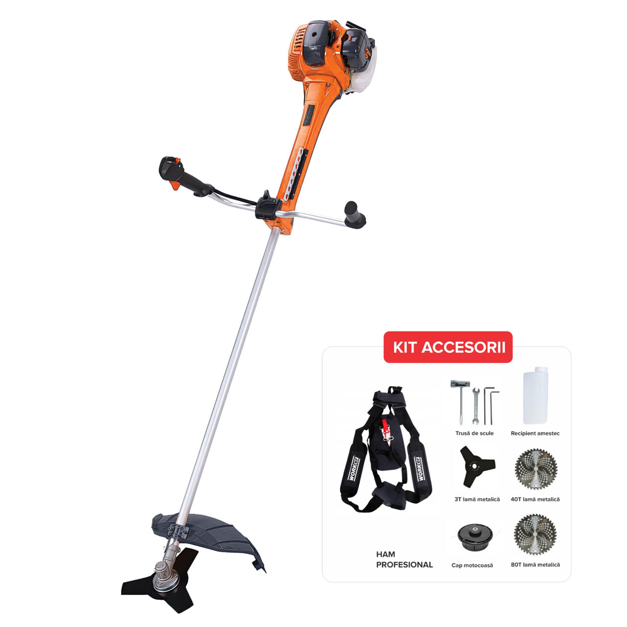 Motocoasa Technoworker BC 5205 / Achitare 4-10 rate / Livrare / Calitate Premium foto 0