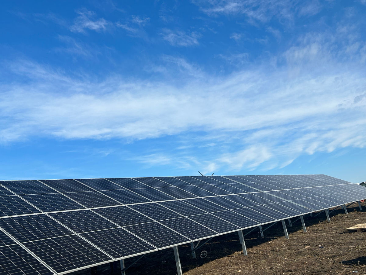 Structură metalica/metal pentru panouri solare la sol/pe acoperis foto 2