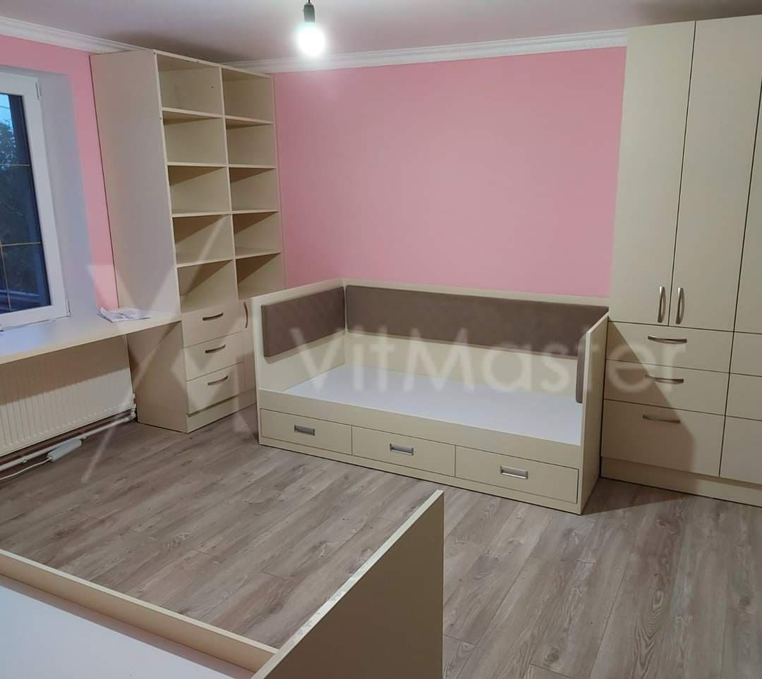 Мебель для детской комнаты по индивидуальному заказу. Mobila la comanda individuala pentru copii. foto 11
