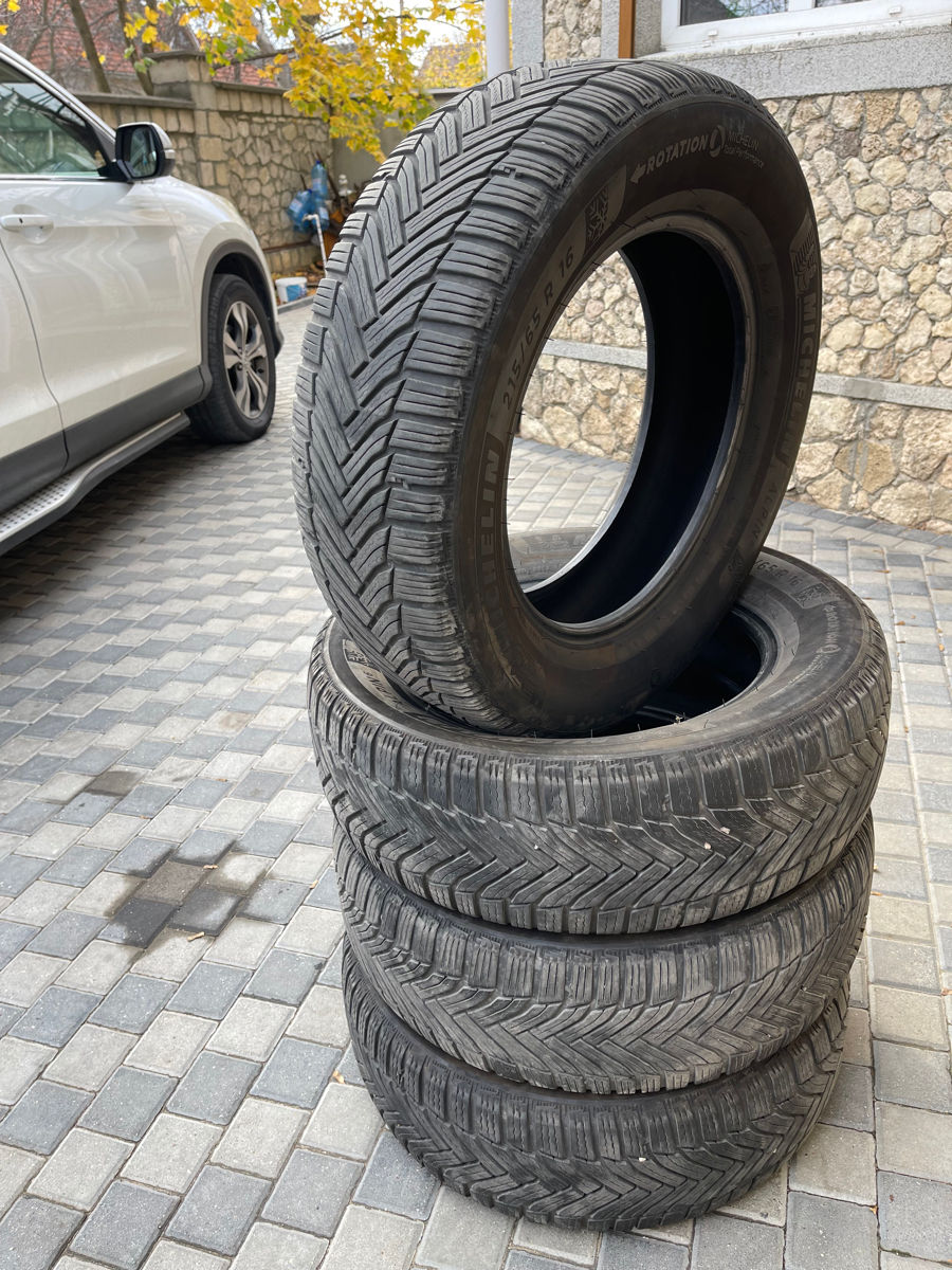 Cauciucuri iarnă michelin 215/65/r16 foto 0