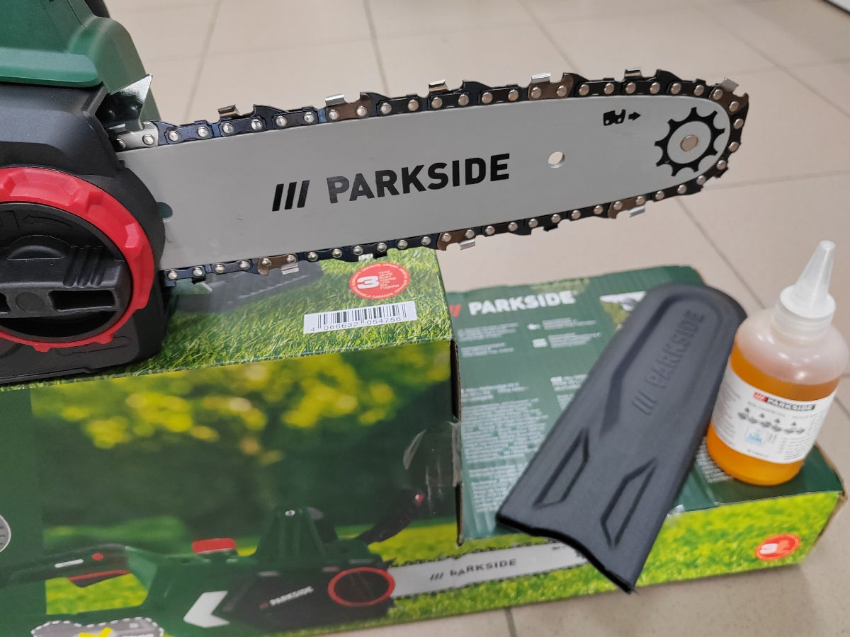 Пила Parkside PKSA 20 Li D4+(АКБ 4,0ah+зарядка4,5а) foto 0