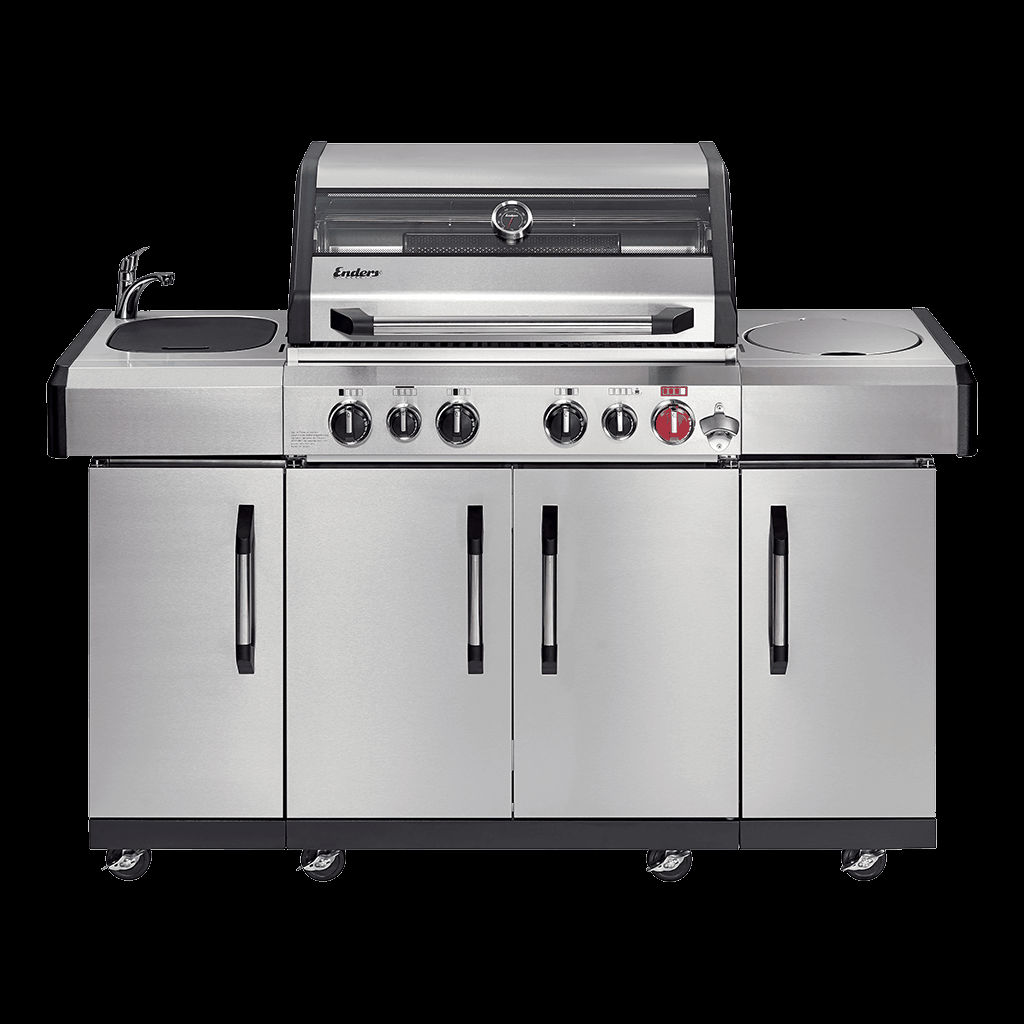 Gratare pe gaz Enders Kansas II Pro 4 SIK Profi Turbo Bucatarie foto 0