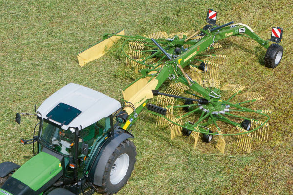 Krone Swadro TS620 greblă de adunat, cu livrare laterală, cu două rotoare foto 0