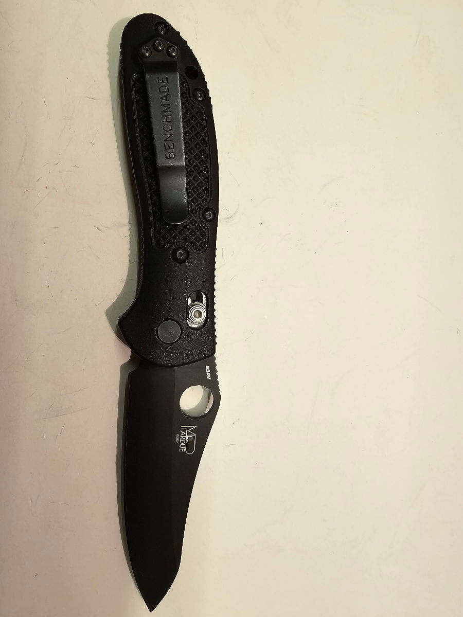 Нож. Benchmade Knives. 550BK-S30V. Black Blade. foto 4