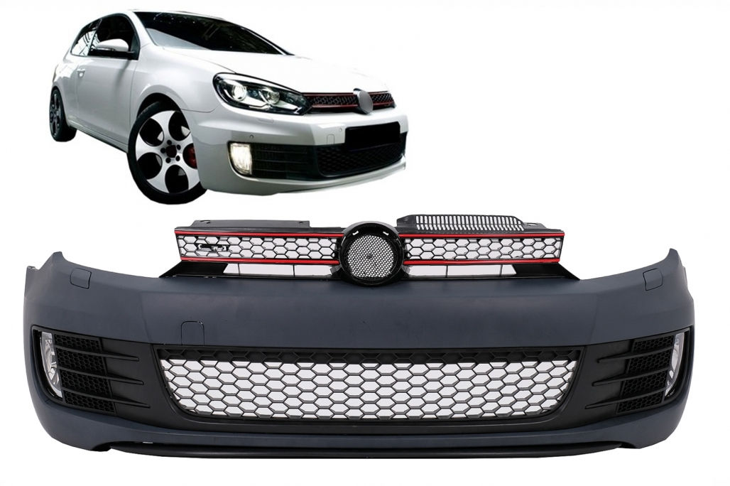 Bara Fata compatibil cu VW Golf VI 6 Hatchback Coupe (2008-2013) GTI Look foto 0