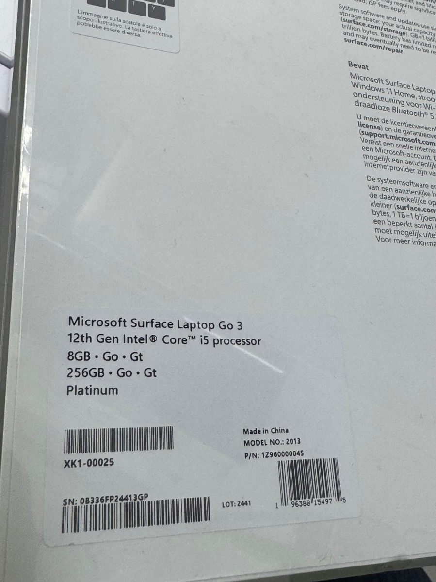 Microsoft Surface Laptop Go 3 nou  foto 1