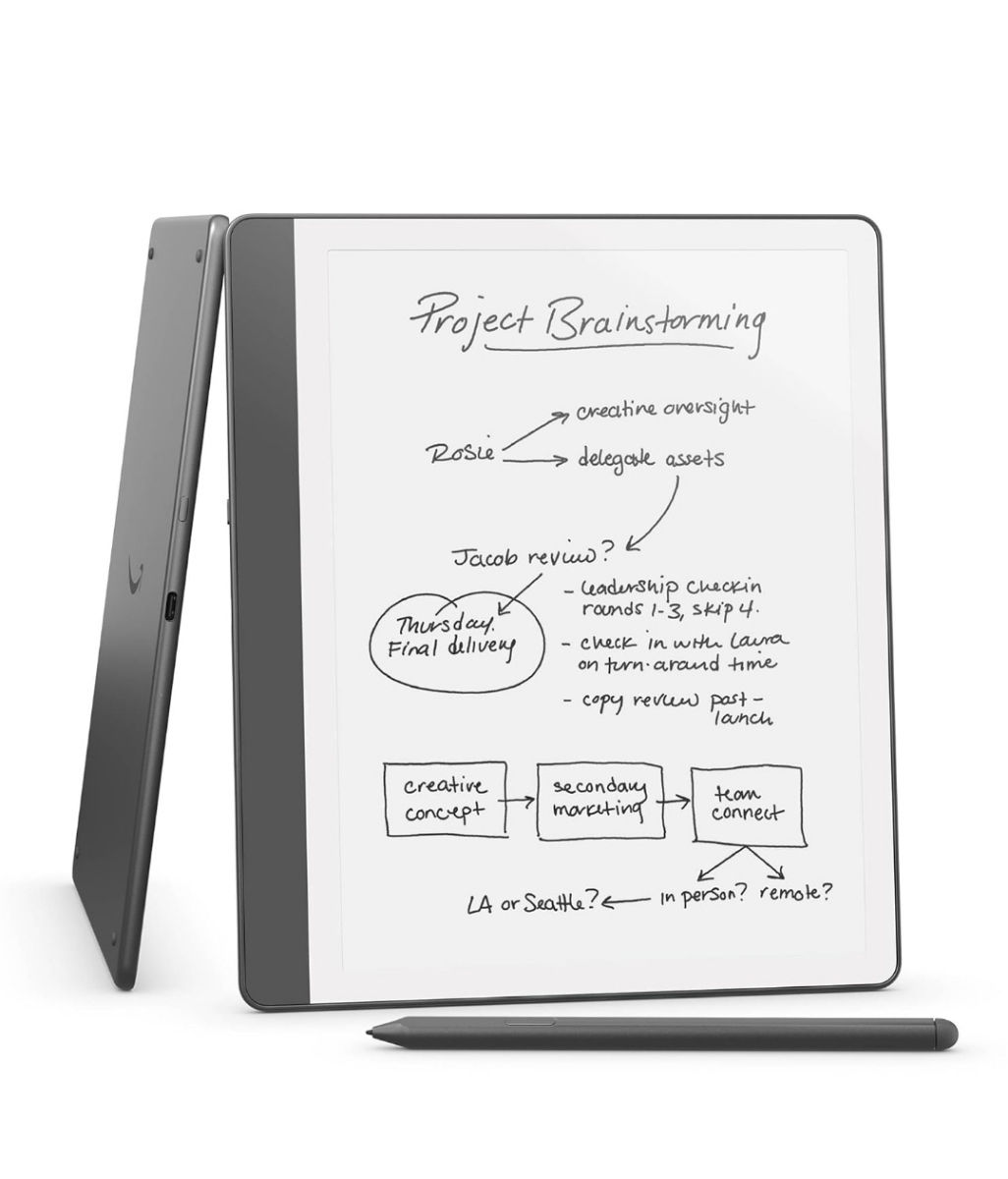 Amazon Kindle Scribe (64 ГБ) — обновлённый дисплей с ровными границами. Новый запечатаный фото 3