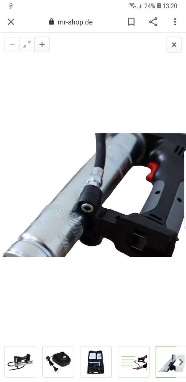 Пистолет для смазки аккумуляторных батарей MATO, новый