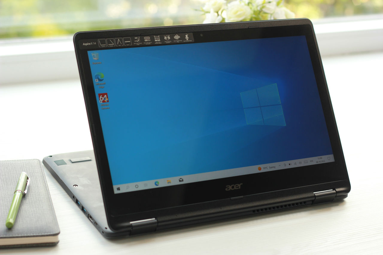 Acer Aspire R14 Convertible (Core i7 6500u/8Gb Ram/256Gb SSD/14.1" FHD IPS TouchScreen) foto 4