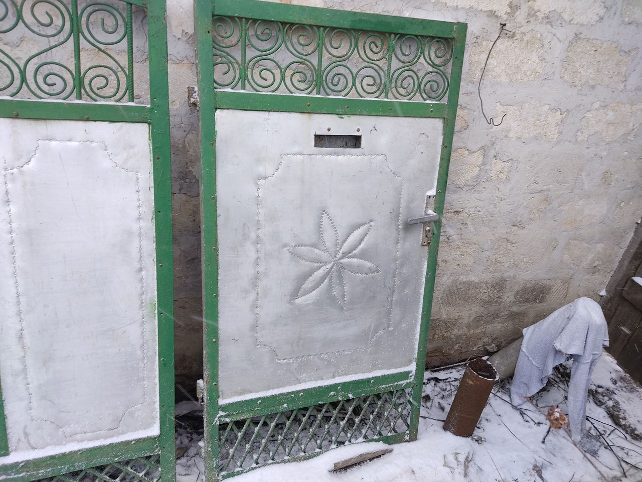 Продам ворота с калиткой