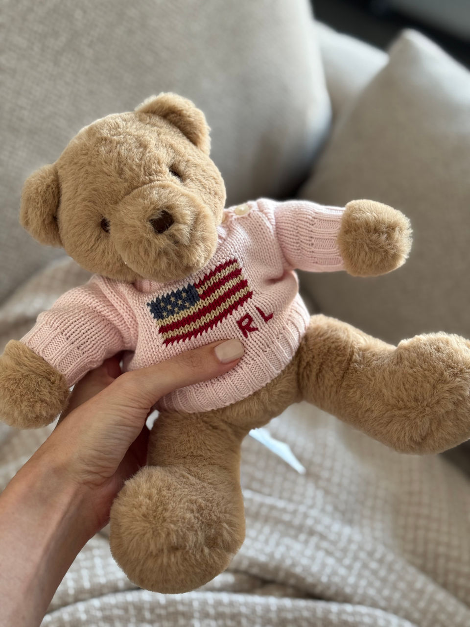 Продам нового мишку Teddy от Ralph Lauren . 100 % оригинал фото 4