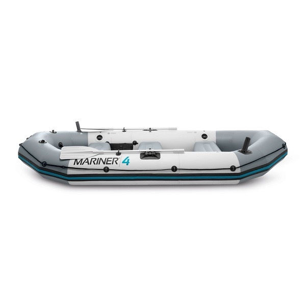 Intex Barca gonflabilă “Mariner 4” cu vâsle și pompă, 328x145x48 cm, până la 500 kg foto 2