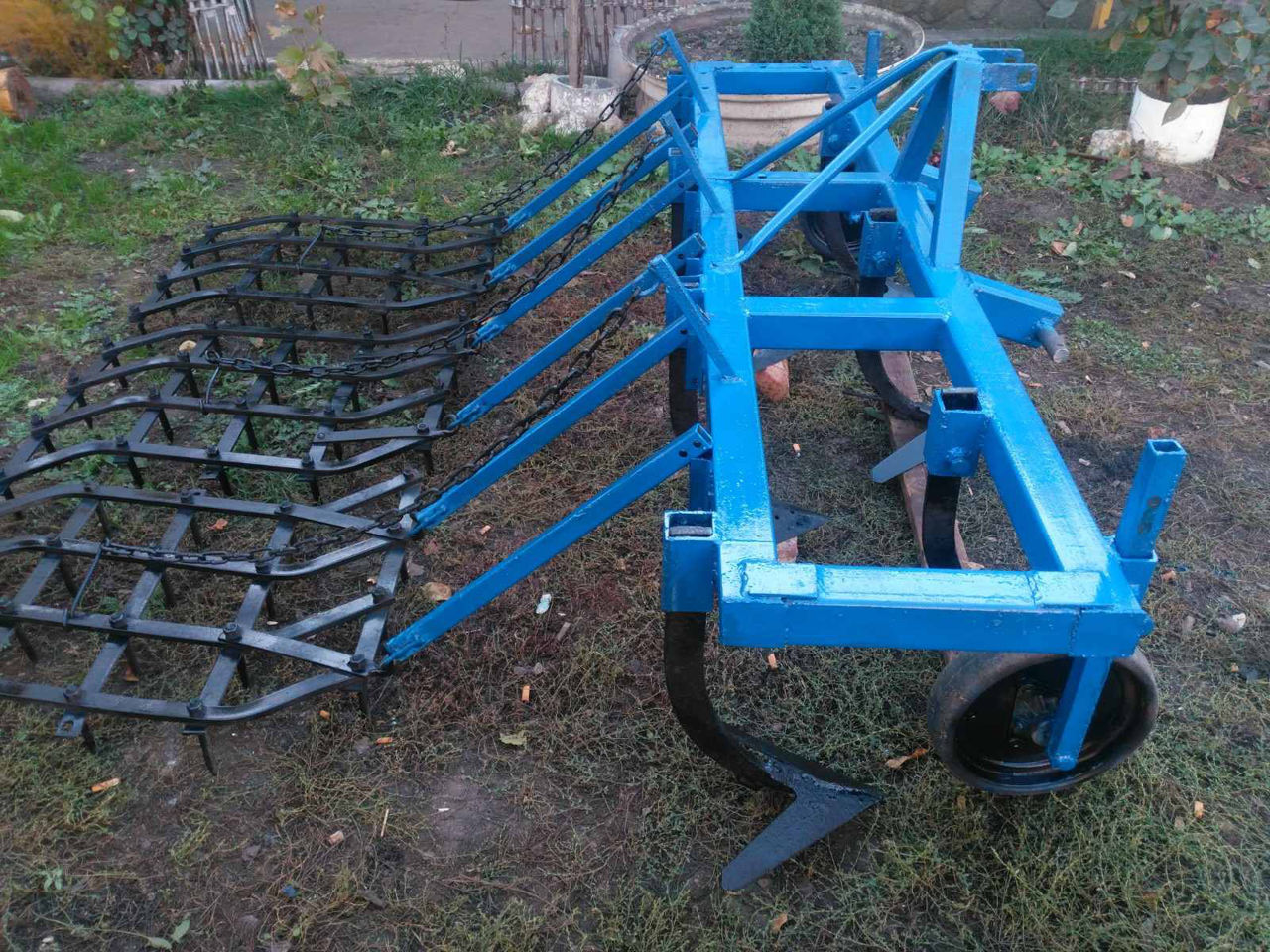культиватор 2 метра сплошной культиватор 250см 2в1 культиватор на 3 ...