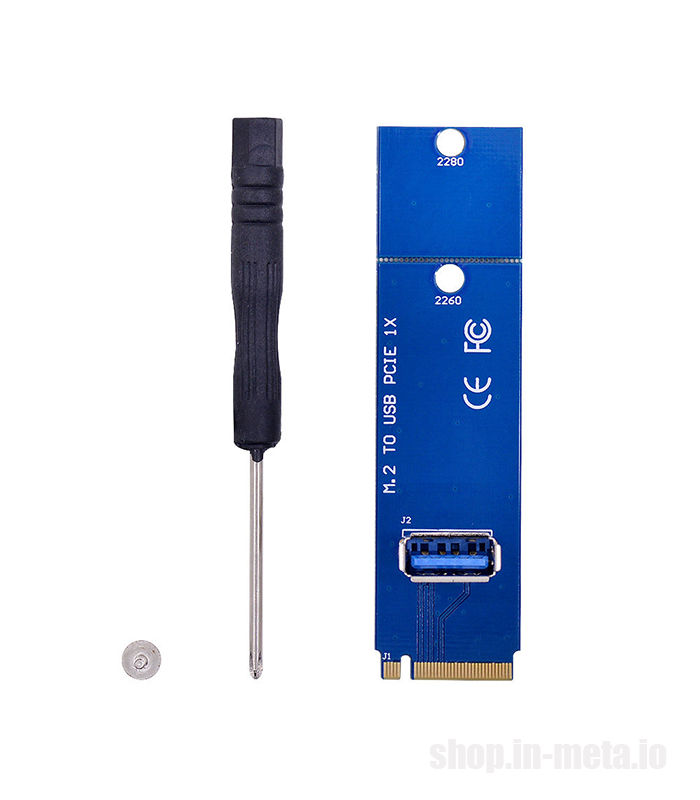 M2 to USB 3.0, Card Adapter, NGFF, for Riser - Для райзера фото 1