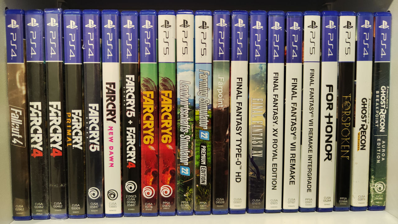 Диски Playstation 4 / Playstation 5 / PS4 / PS5 / 382 Игры в наличии foto 7