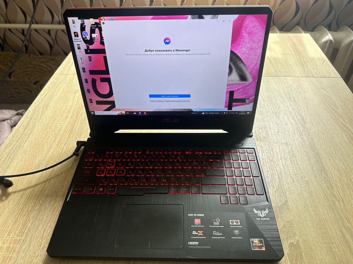 Ноутбук Asus TUF gaming ryzen 5