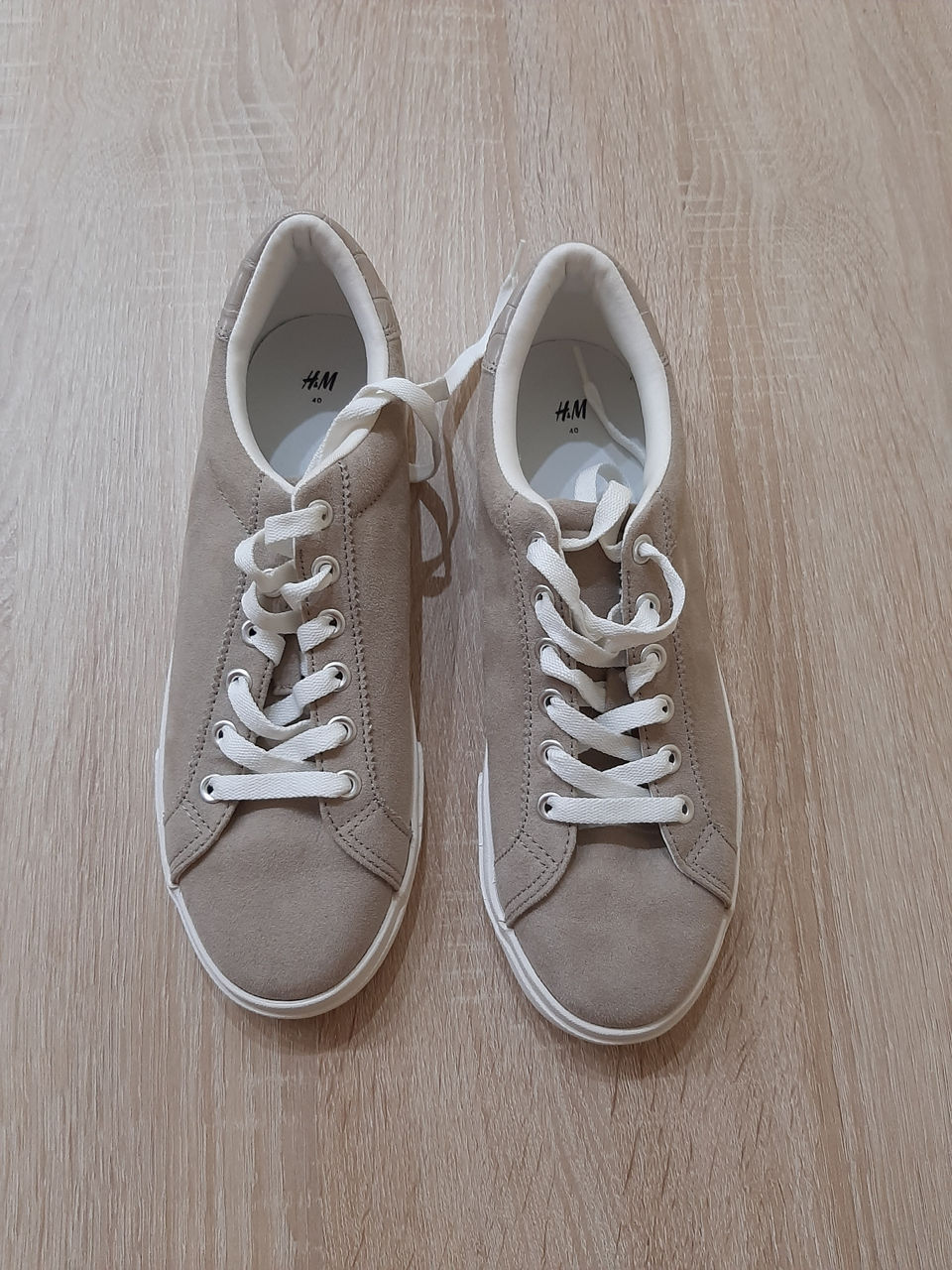 Tenisi sneakers noi dama H&M 25.5cm (mar.39/40) новые кеды foto 3
