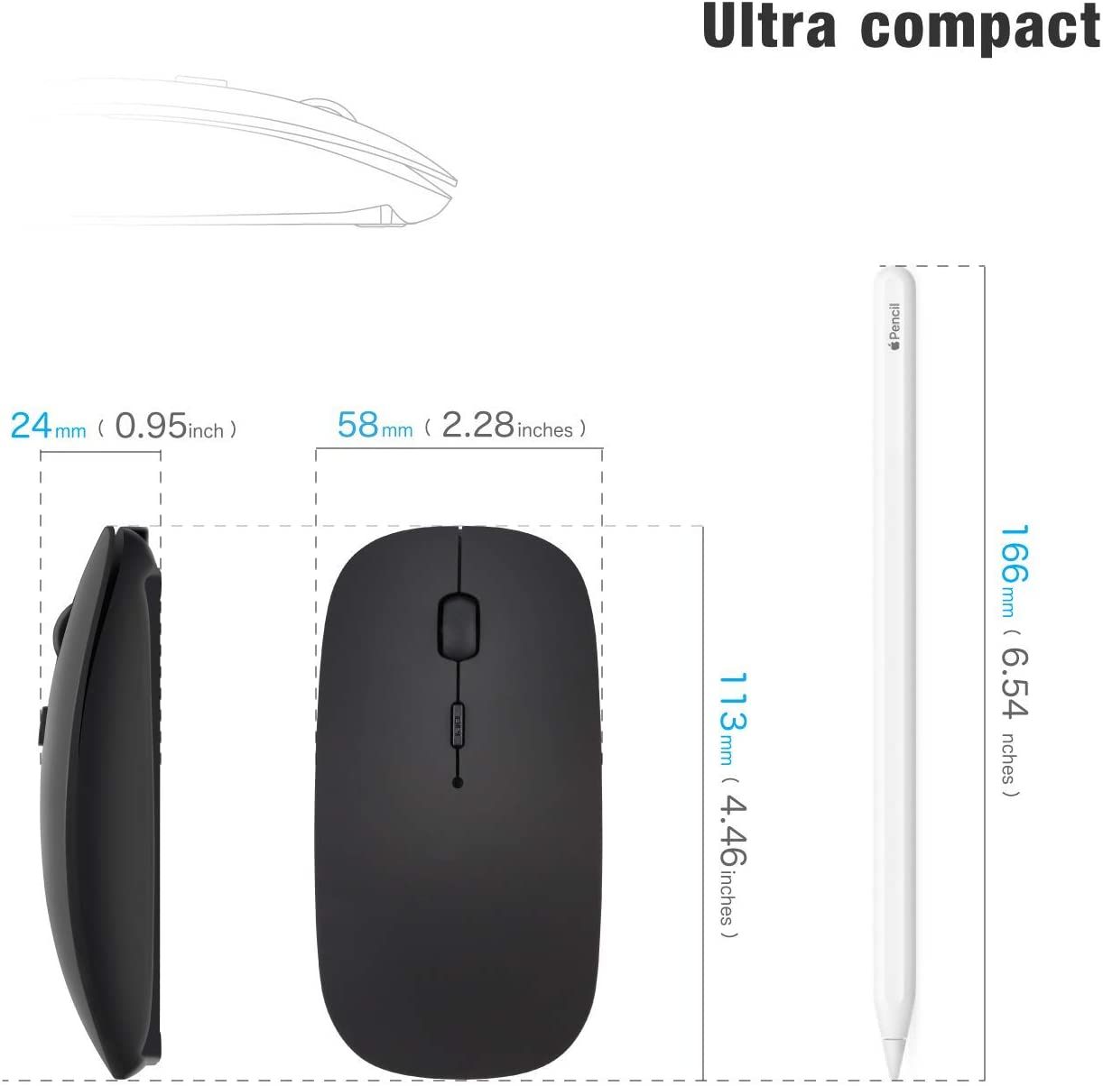 Mouse Wireless Se Incarca Prin Micro USB fara fir фото 1