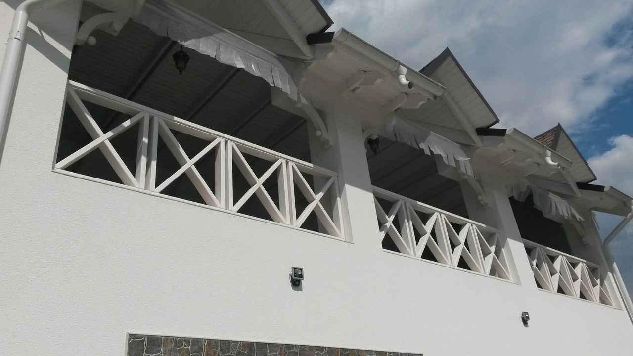 Balustrade din lemn  p/u terase, balcoane. Ограждения из дерева для терасс и балконов. foto 10