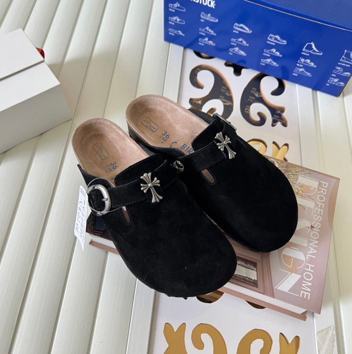 Birkenstock Chrome Hearts foto 0