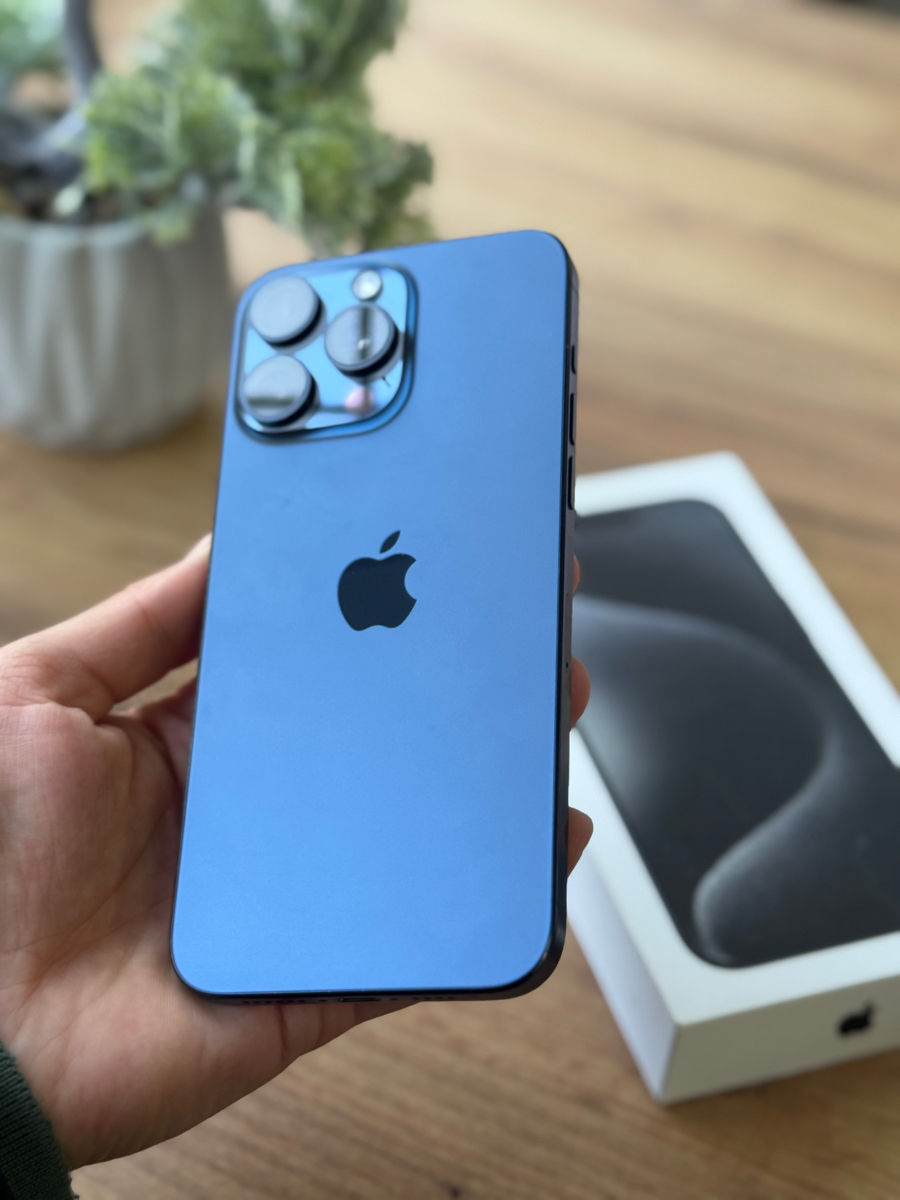 Iphone 15 Pro Max 256gb blue , original 100% foto 0