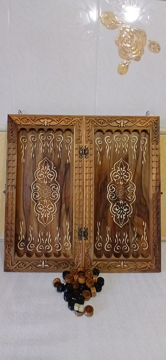 Нарды резные ореховые пано Печенька эксклюзив! foto 11