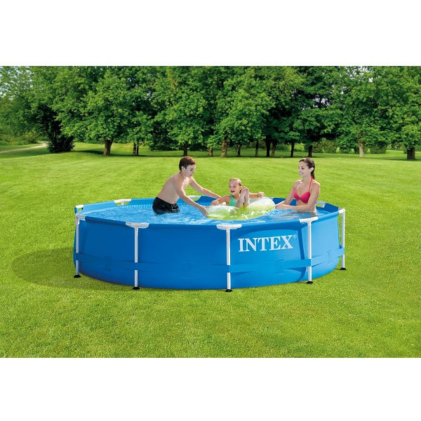 Piscină intex cadru metalic 305x76 cm, 4485L, cadru metalic foto 2
