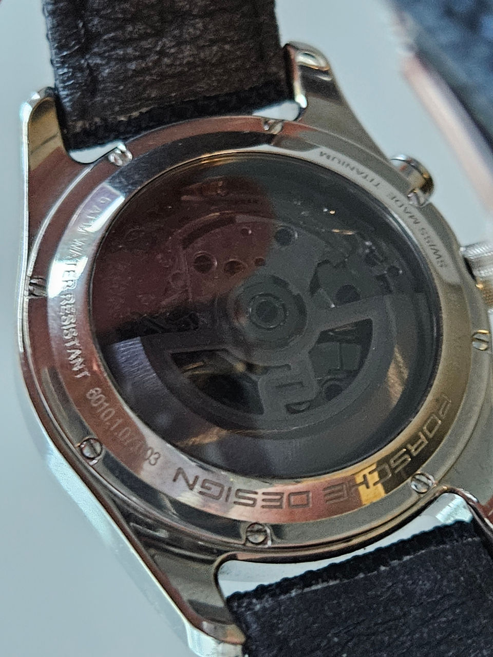 Porsche Design Chronotimer Series 1 Deepblue оригинал foto 3