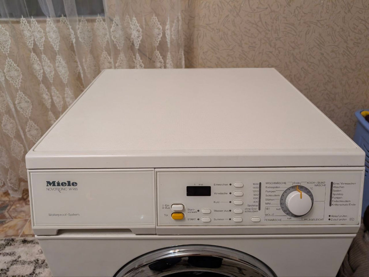 Немецкая надёжность Miele W985 Novotronic foto 3