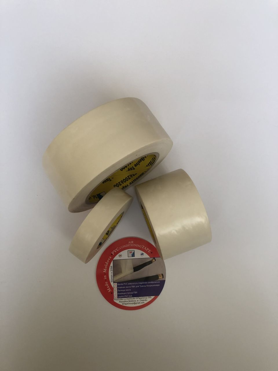 Banda Aer Conditionat PVC 33м / Лента ПВХ для Кондиционеров 33м, MTapeGroup, Fabricat in Moldova фото 1