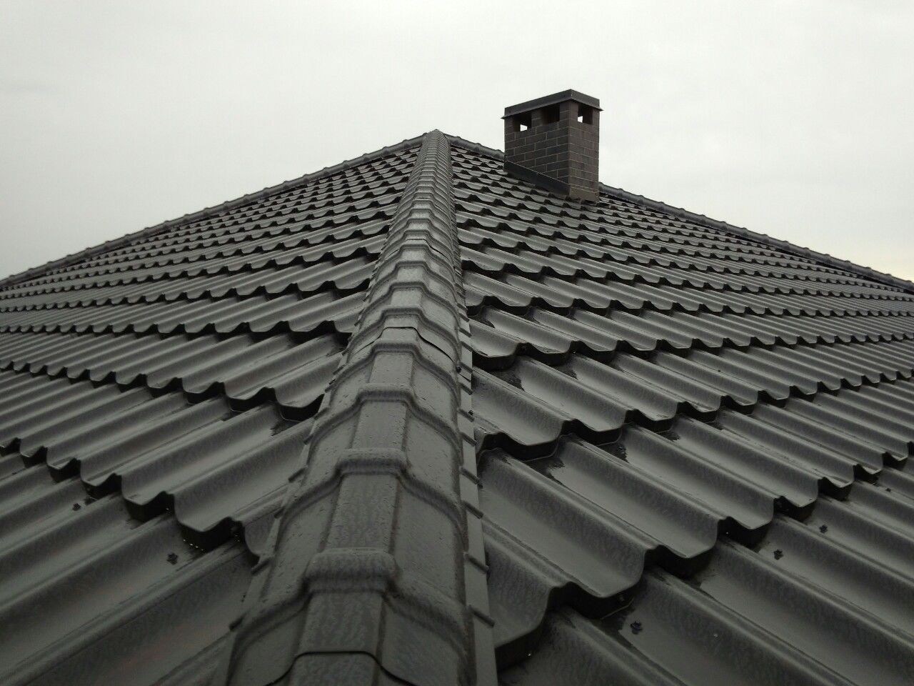 крыша венеция металлочерепица