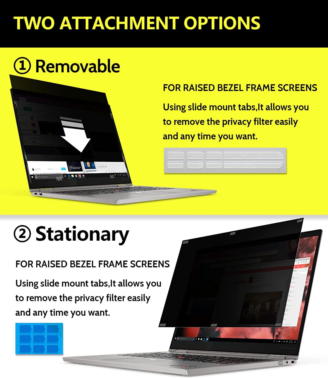 Laptop Privacy Screen 14 Inch  Screen Protector macbook dell acer asus foto 1