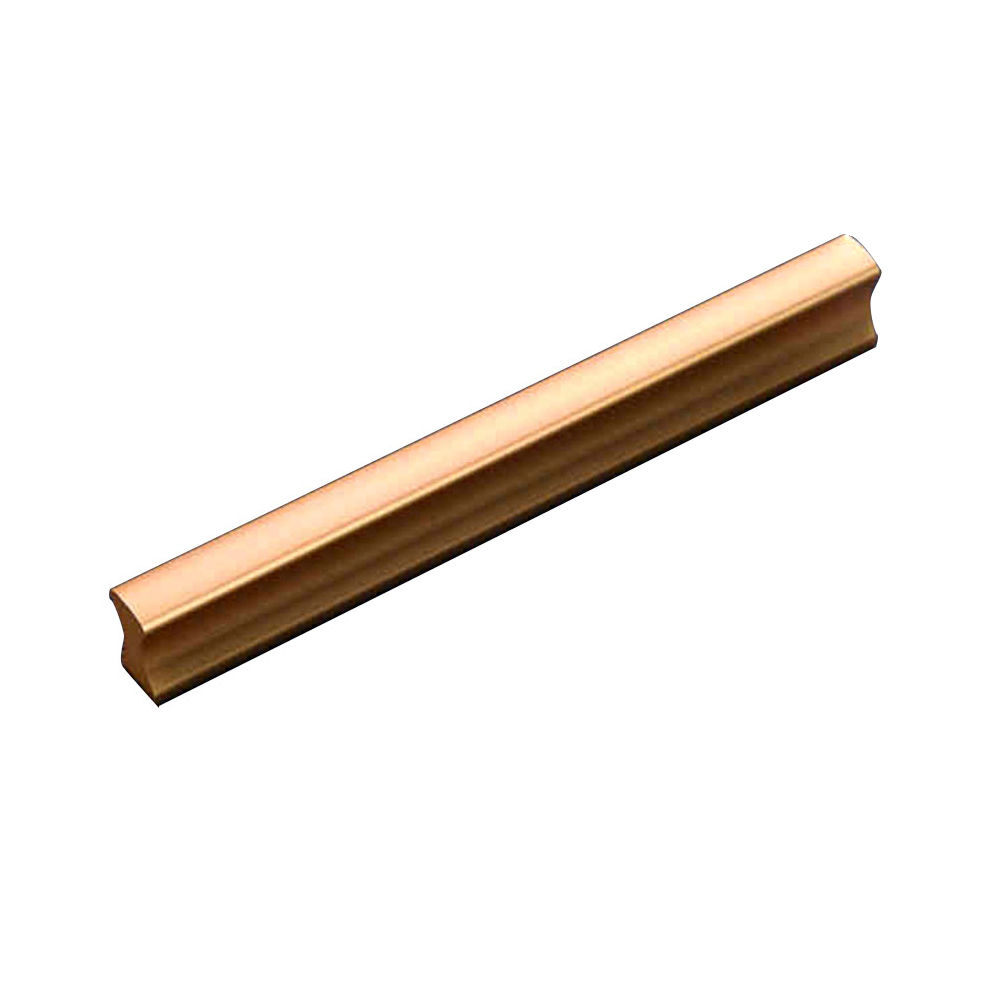 Maner pentru mobila Maner U02132 128 mm Brushed Gold foto 0