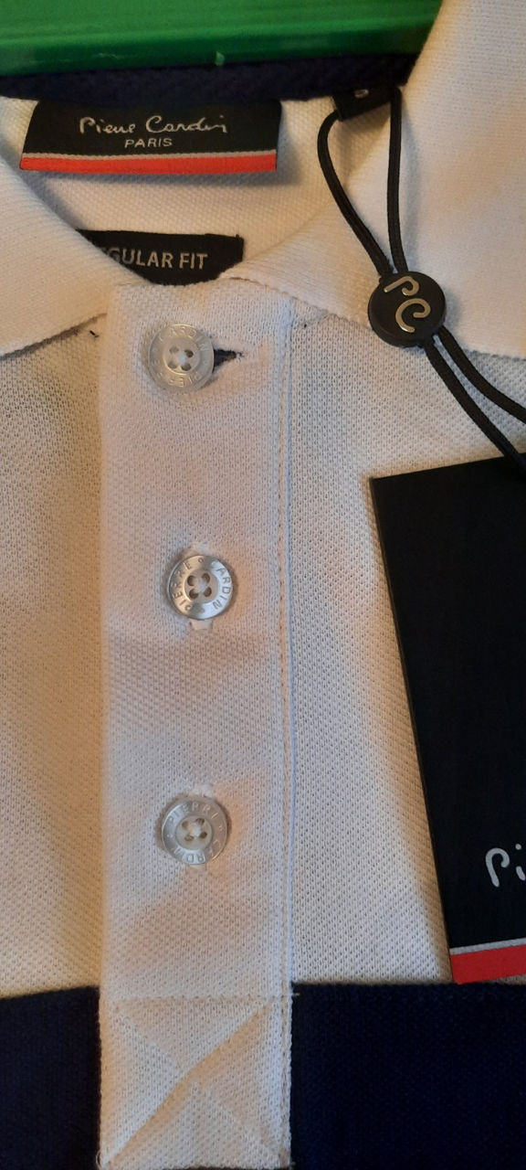 Оригинал! Модная Мужская футболка поло Pierre Cardin! Tricou polo Pierre Cardin! Натуральный хлопок! фото 5