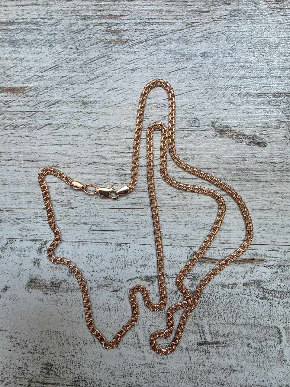 Aur lant bismarc proba 585 aur rusesc 10.80 grame lungimea 60 cm foto 1