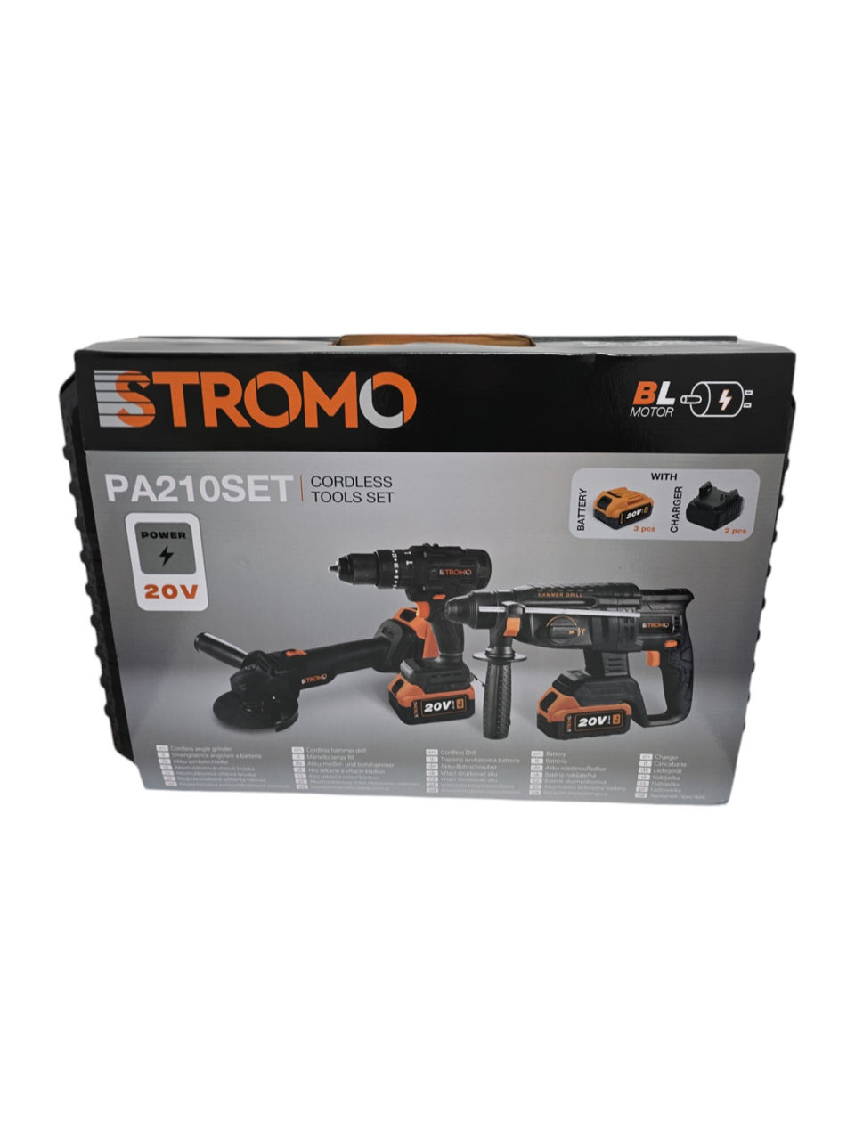 Set de scule fără fir 3 în 1 stromo pa210set - kw - livrare/achitare in 4rate/agrotop foto 6