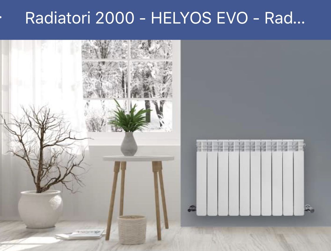 Radiatoare din aluminiu  Radiatori2000 Helyos EVO PN20 , Italia Алюминиевые радиаторы foto 7