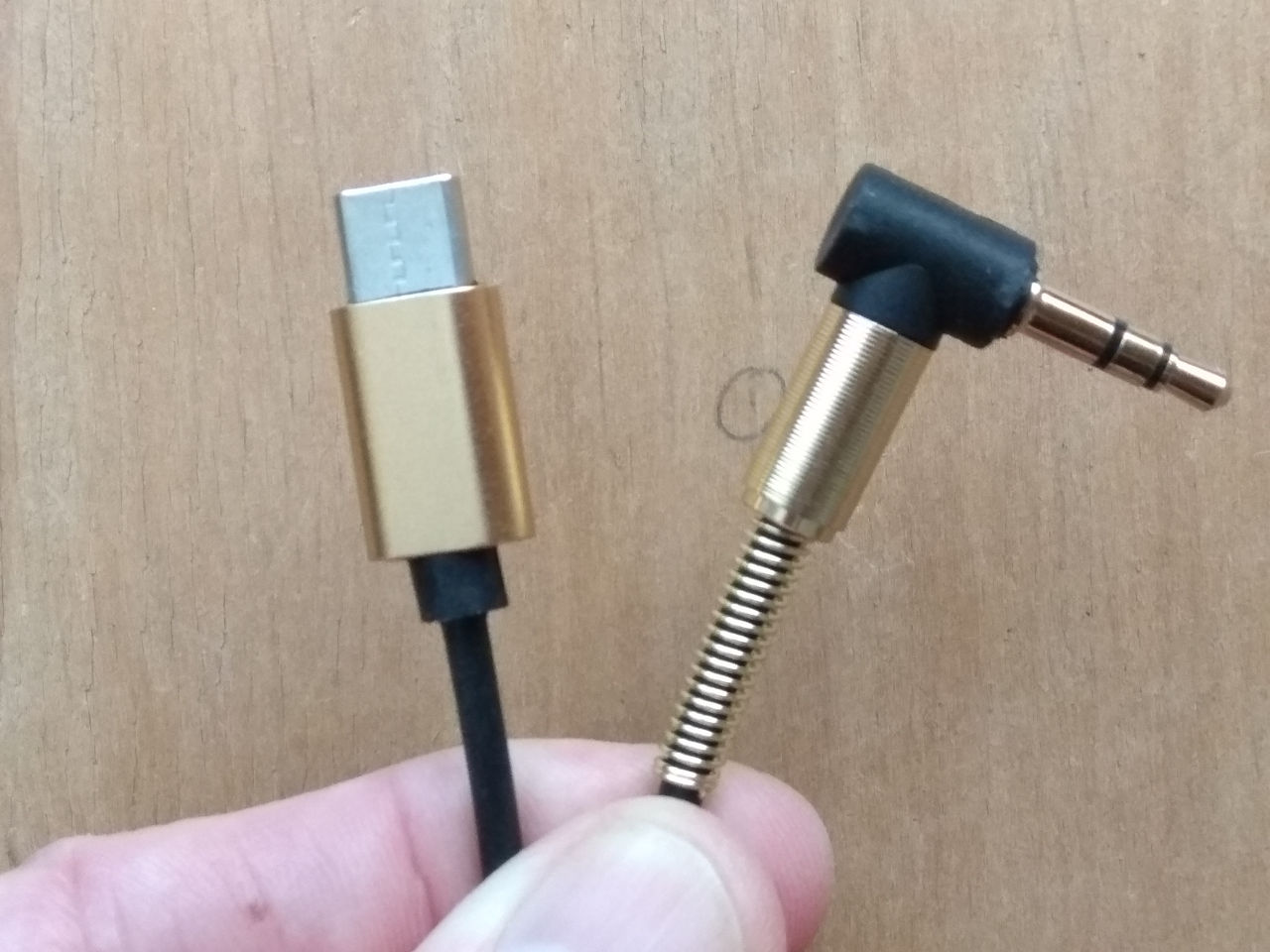 Кабель для передачи звука USB Type-C+ AUX 3.5 mm для автомобиля